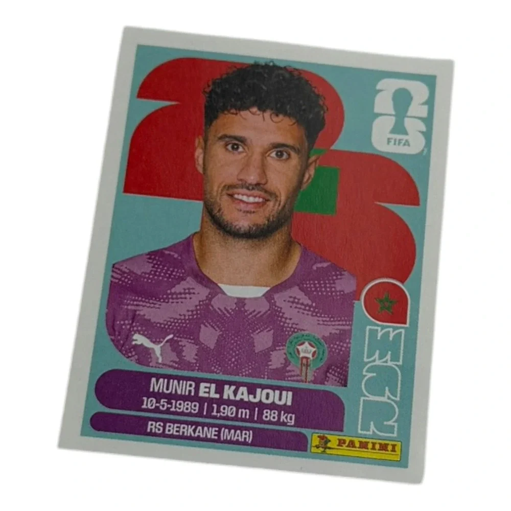 Panini FIFA World Cup 2026 Morocco Munir El Kajoui Sticker MAR 3 RS Berkane